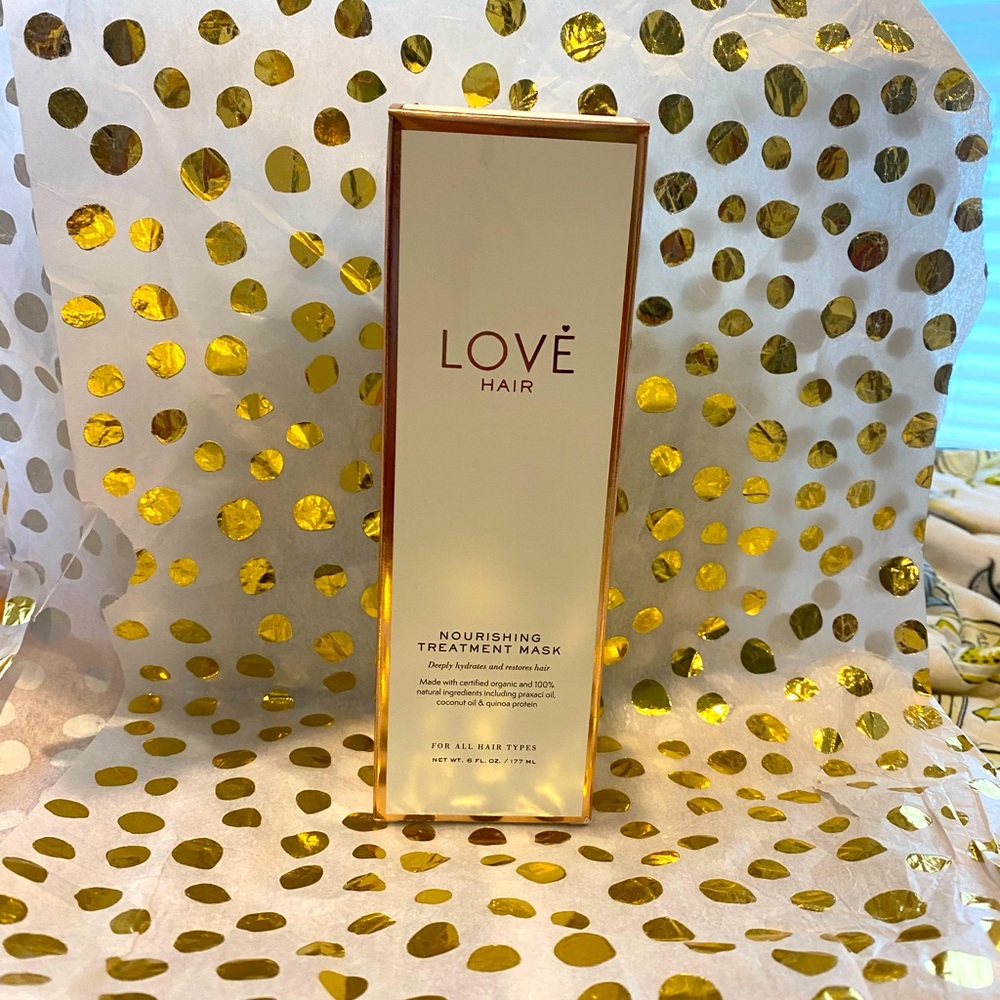 Love Hair Nourishing Treatment Mask. New and sealed in package. 177ml.
